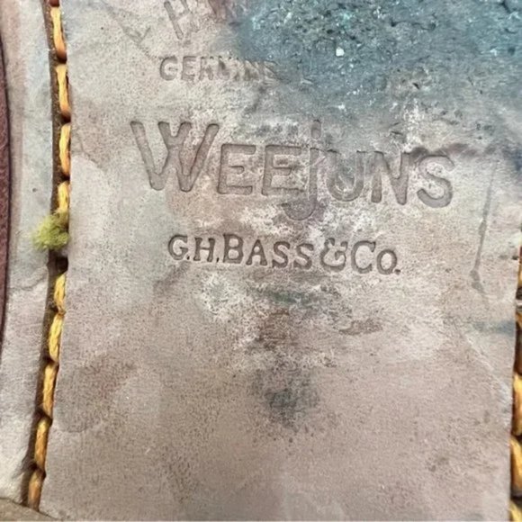 G.H. Bass Whitney Weejuns Loafer Size 10 Brown Hairy Suede - Picture 12 of 12